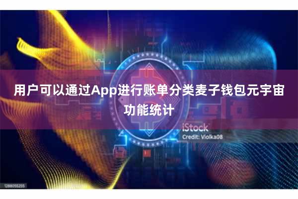 用户可以通过App进行账单分类麦子钱包元宇宙功能统计