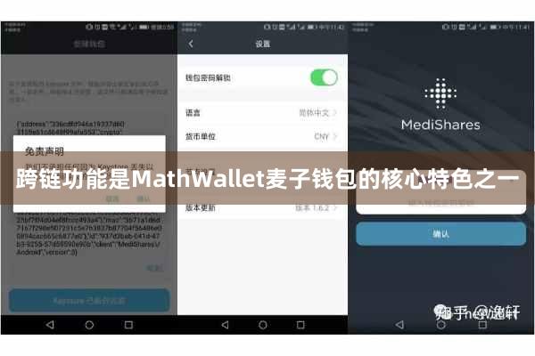跨链功能是MathWallet麦子钱包的核心特色之一